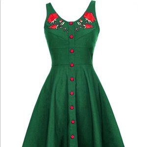 Vintage western style dress